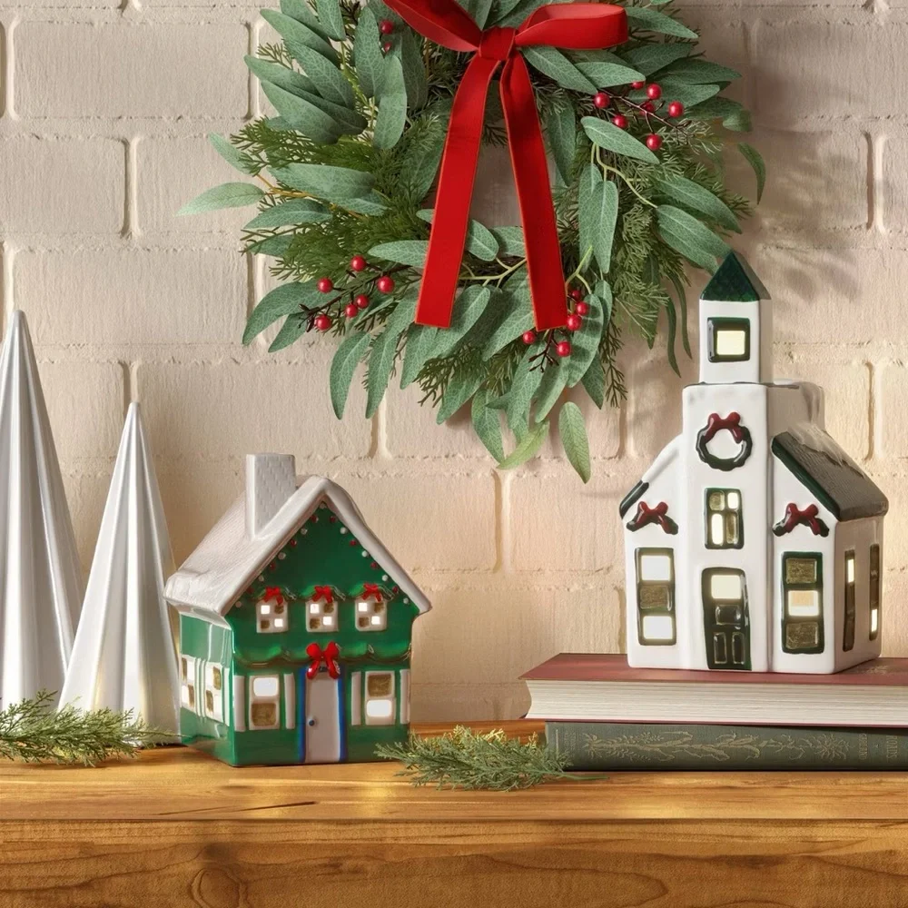 Ceramic LED Church Christmas - Threshold™